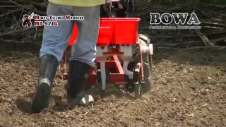 Tilling Machine with Seed Planter Attachment [upl. by Ziegler351]