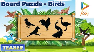 Board Game Puzzle  Birds  Teaser  Hungama Kids [upl. by Catharine]