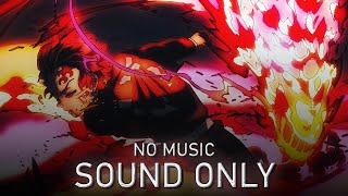 NO MUSIC SOUND ONLY  Demon Slayer Hinokami Kagura Dragon Sun Halo Head [upl. by Wickham]