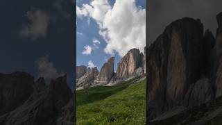 Hike around Sasso Piatto mountains dolomites sassopiatto plattkofel [upl. by Erret298]