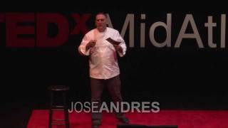 Creativity in cooking can solve our biggest challenges Jose Andres at TEDxMidAtlantic 2011 [upl. by Annaet257]