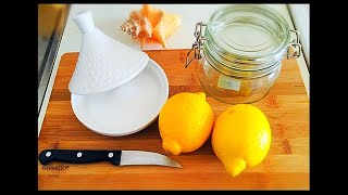 Best Preserved Lemons Recipe Only Two Ingredients  Learn How To Preserve Lemons The Easy Way [upl. by Ortensia]