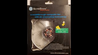 SilverStone Air Penetrator AP121GL Green LED 120 3pin with AirChanneling Screen Fan Review Pt 1 [upl. by Refynnej665]