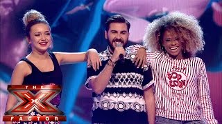 Group Performance  Live Results Wk 2  The X Factor UK 2014 [upl. by Lahsiv]