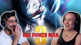 WERE SO HYPED FOR THIS One Punch Man Season 3 TRAILER REACTION [upl. by Daniyal]