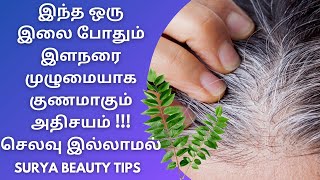 Ila Narai Remedies In Tamil  Ila Narai Sari Seivathu Eppadi Tamil  Grey Hair To Black Naturally [upl. by Boniface]