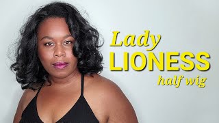 STUNNING Lady Lioness trumps Boss Lady any day Outre half wig review  wiggitcouk [upl. by Natalie]