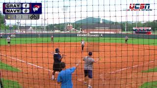 University of the Cumberlands Staff Softball Game  Gray vs Navy 7242018 [upl. by Annaigroeg]