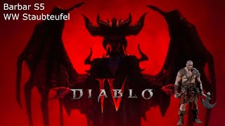 Diablo IV Barbar Wirbelwind  Staubteufel  Ansturm Build Season 05 [upl. by Erna144]