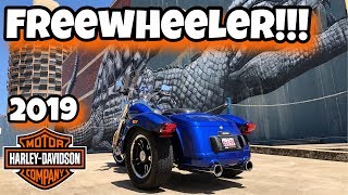 2019 Harley Davidson Freewheeler Trike 114ci test ride and review [upl. by Alexina873]