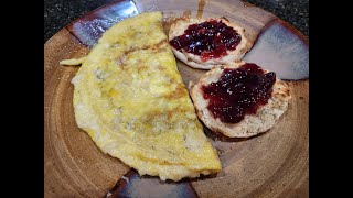 Blue Cheese Havarti Buttery Omelette [upl. by Rajewski]