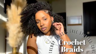 Crochet Braids New Method amp Versatile Instal  ft Trendy Tresses [upl. by Atteram]