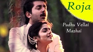 Pudhu Vellai Mazhai Full Song  Roja  Arvindswamy Madhubala  AR Rahman VairamuthuTamil Songs [upl. by Doubler]