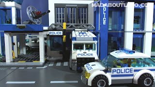 All LEGO Police Stations Films 2024 [upl. by Aitram]