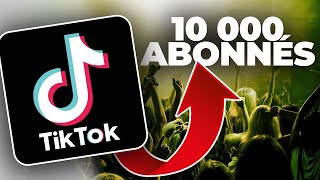 TUTO AVOIR 10 000 ABONNÉS SUR TIKTOK GRATUITEMENT EN 5 MINUTES EN 2023 NOUVELLE MÉTHODE [upl. by Nahtanhoj490]