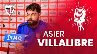 🎙️ Asier Villalibre  Rueda de prensa  Prentsaurrekoa [upl. by Rotce]