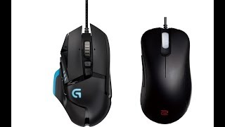 Mouse Click Sounds  Logitech G502 G300 G302 G102 Zowie EC2A Fuhlen G90pro HP Omen G1 [upl. by Ylrebmi713]