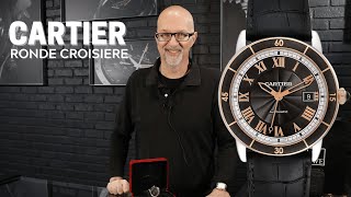 Cartier Ronde Croisiere Watch Review  SwissWatchExpo [upl. by Zetniuq]