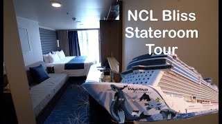 Norwegian Bliss Balcony Stateroom 9858 Tour [upl. by Zima]