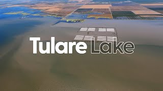 Flying an airplane over Tulare Lake 2023 What happened [upl. by Juditha]