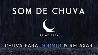 Som de Chuva para Dormir e Relaxar 🌧 8 HORAS 🌧 Tela Preta [upl. by Ellerahs]