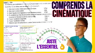 Cinématique Complète  👉Trajectoire Vitesse et Accélération en 7 Questions✅ [upl. by Frankie967]