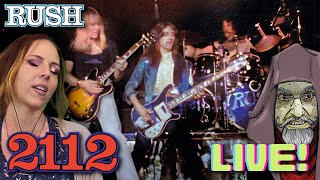 2112 Live Rush Reaction  Capitol Theatre 1976  All the Worlds a Stage  First time hearing [upl. by Steward681]