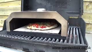 Firebox BBQ Pizza Oven  Cook a Pizza in 3 Minutes on your BBQ [upl. by Clancy205]