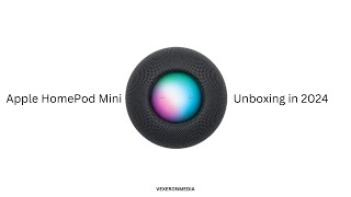 Apple HomePod Mini Unboxing amp First Look 2024 [upl. by Nnaytsirk804]