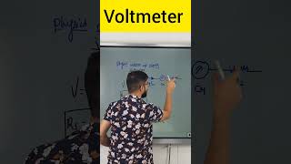 Galvanometer as voltmeter Class 12  Moving Charge and Magnetism  sachin sir [upl. by Ylrebnik]