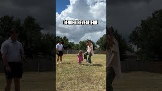 So many things went wrong in this gender reveal 😅 fail genderreveal funny failarmy [upl. by Helgeson91]