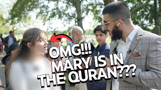 CATHOLIC WOMAN BEGINS TO UNDERSTAND ISLAM SPEAKERS CORNER WITH ALI DAWAH [upl. by Dnarud]