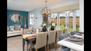 David Wilson Homes  The Bradgate Heather Croft Pickering [upl. by Ninnahc]