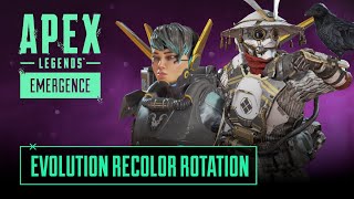 Evolution Recolor Rotation  Apex Legends [upl. by Oileduab36]