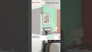 Asian Paints Bedroom Color Combinations Vol 4 asianpaintcolourcombination homedesign [upl. by Elaina]