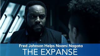 The Expanse  Naomi Nagata Asks Fred Johnson For Help  S01E06 S04E10 S05E01 [upl. by Nayd13]