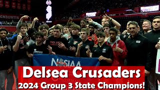 Delsea 45 Cranford 25  NJ Group 3 State Wrestling Championship [upl. by Rollet]