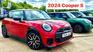 New 2024 Mini Cooper S  Handling and High speed tests [upl. by Rehpotsrihc725]