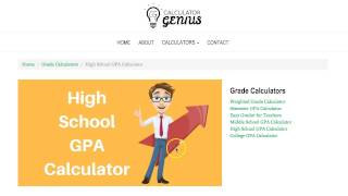 High School GPA Calculator [upl. by Dhu420]