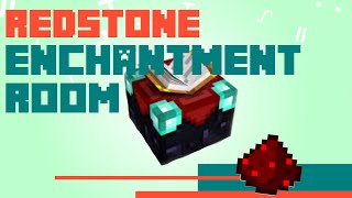 Minecraft Redstone Enchantment Room 19 [upl. by Yatnuhs]