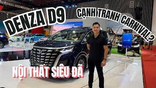 Xe điện BYD Denza D9 đối thủ lớn KIA Carnival bán ở VN với giá từ 1 tỷ 1 nội thất đẹp miên man [upl. by Ayanahs]