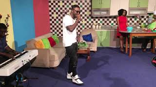 Tzy Panchak Performs Mad 4 Yu Luv live on CRTV [upl. by Angelika]