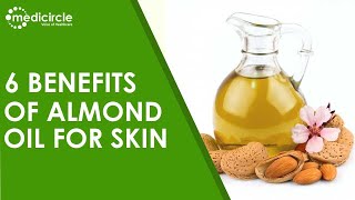 6 Amazing benefits of almond oil for skin  How to use [upl. by Richia236]