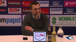 Pressekonferenz Schwenninger Wild WingsDüsseldorfer EG [upl. by Alfonzo]