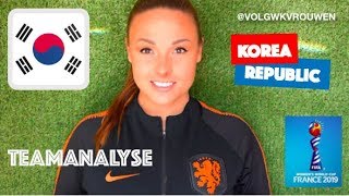 TEAMANALYSE KOREA REPUBLIC WOMENS WORLD CUP 2019 [upl. by Willumsen]