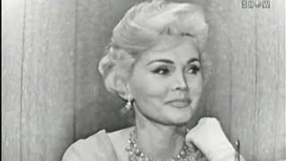 Whats My Line  Zsa Zsa Gabor Ernie Kovacs panel Aug 18 1957 [upl. by Skiba138]