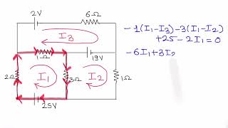 Basics of MESH analysis KVL [upl. by Longawa54]