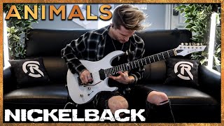 Nickelback  Animals  Cole Rolland Guitar Cover [upl. by Esac]