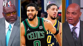 Inside the NBA previews Celtics vs Pacers Quarterfinal  2023 InSeason Tournament [upl. by Boudreaux979]