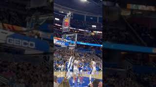 Ridiculous Joel Embiid Dunk throws off backboard to himself via Sixers JoelEmbiid Sixers NBA [upl. by Davina]